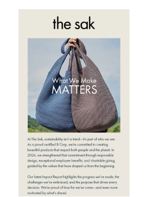 The Sak - Every Day is Earth Day at The Sak