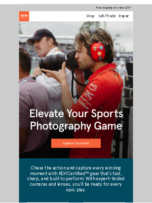 Keh - Sports photography gear that delivers 📸