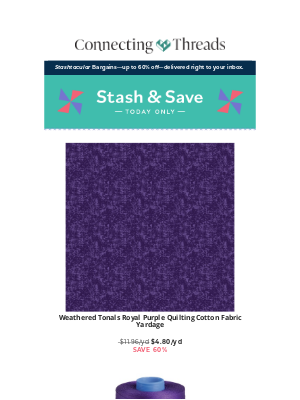 Connecting Threads - Stash and Save!