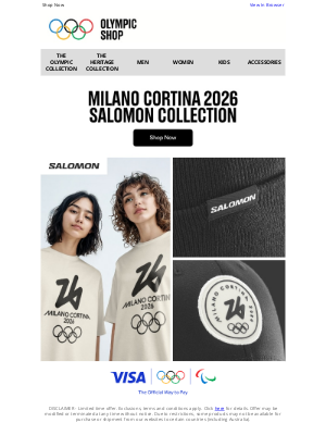 International Olympic Committee - BACK IN STOCK: The Salomon Collection