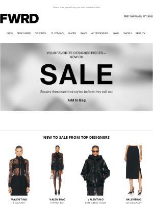 Your Designer Favorites—Now on SALE