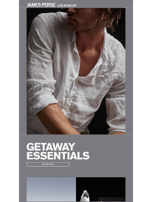James Perse Ent. - Getaway Essentials