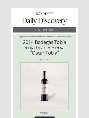 SommSelect - Gran Reserva’s Greatest Value?