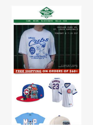 Wrigleyville Sports - Fresh Cubs Merch for the Fight Against St. Louis: GO CUBS GO!