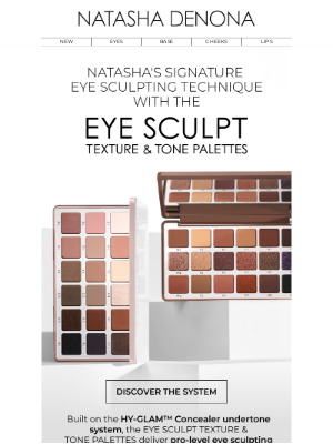 Your Guide to the NEW Eye Sculpt Texture & Tone Palettes 👁️