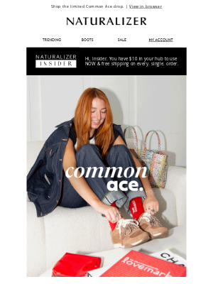 Naturalizer - NEW COLLAB! Your go-everywhere sneak