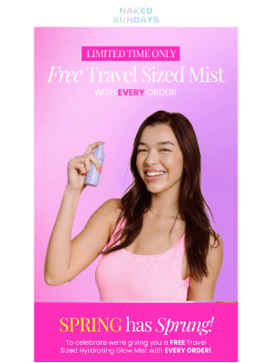 Naked Sundays (Australia) - FREE Mist with Every Order! 💖