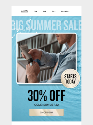 AHAVA - Big Summer Sale Starts Now! ✨