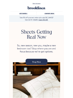 Brooklinen - RE: Your Old Sheets