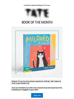 Tate (UK) - Discover our July book of the month 🐈