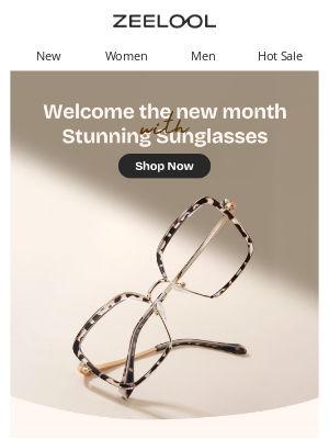 Zeelool - Stunning Sunglasses for the New Month