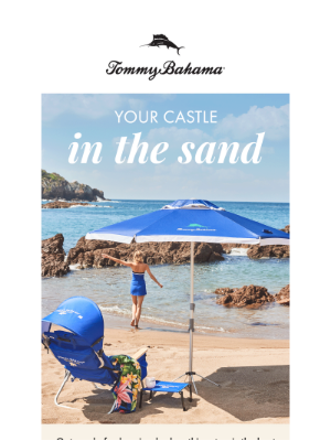 Tommy Bahama - The Ultimate Beach Umbrella Is Here