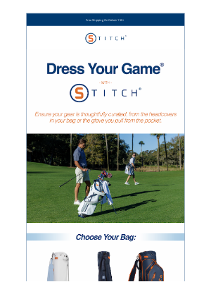 Stitch Golf - Dress Your Game: Thoughtfully Curated Golf Gear Essentials