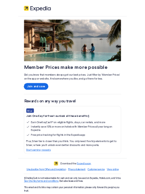 Expedia - Members always get our best prices - sign up for free