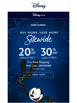 Disney World Resorts - 30% Off $150+ & 20% Off $100+ = 🤑