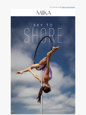 Mika Yoga Wear - Sky to Shore ✨