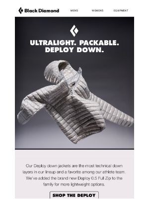 Black Diamond Equipment - Packable Warmth for Mountain Missions