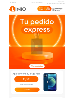 Linio México - ¡Tu envío ya está volando!🚀📦