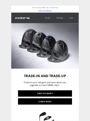 COBRA PUMA GOLF - Trade-In and Trade-Up Today