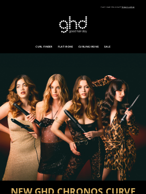 ghd (United Kingdom) - NEW Launch Alert: Chronos Curve just stepped up the curl game