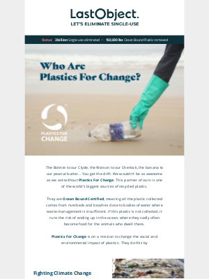 LastObject - Cleaning The Oceans with Our Awesome Partner - Give this a read if you're interested in Sustainability