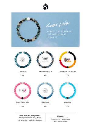 Lokai - We picked these out just for you! 😉