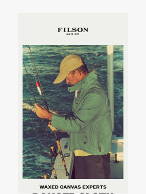 Filson - Weather Protection Without the Bulk