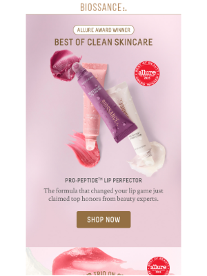 BIOSSANCE - FREE lip trio ends TONIGHT ⚠️