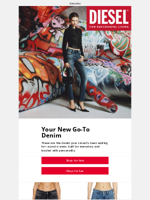 Diesel - Meet your new favorite denim