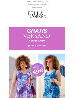 Ulla Popken (Germany) - Tolle Styles, kleiner Preis – Jetzt zuschlagen