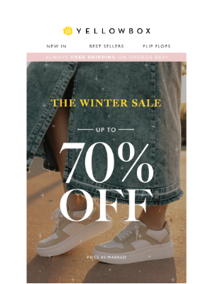 Yellow Box Shoes - THE WINTER SALE: New Markdowns in every category❣️