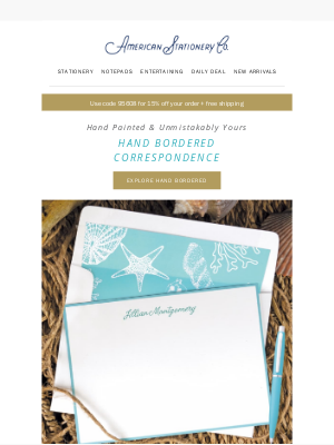 American Stationery - 💌 Hand Bordered Correspondence: An American staple