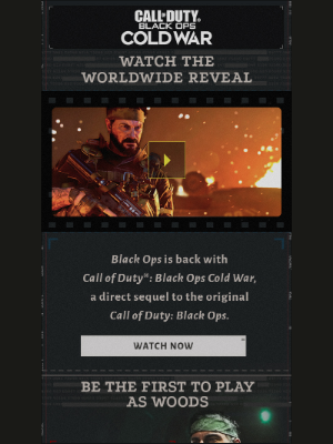 Activision - Welcome to Call of Duty®: Black Ops Cold War