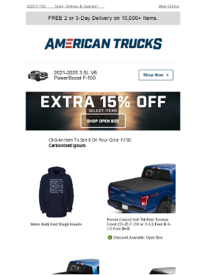 American Trucks - Labor Day Deals Now Live – Up to 40% Off Savings for your 2023 F-150!