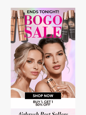 Luminess Cosmetics - Last Call: Buy 1, Get 1 50% Off Ends at Midnight