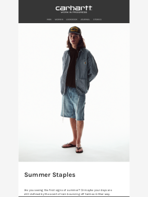 Carhartt WIP - Summer Staples: Shorts, T-Shirts & Swimwear
