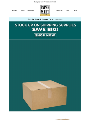 Paper Mart - Build Your Shipping Stock & Save Big! 📦