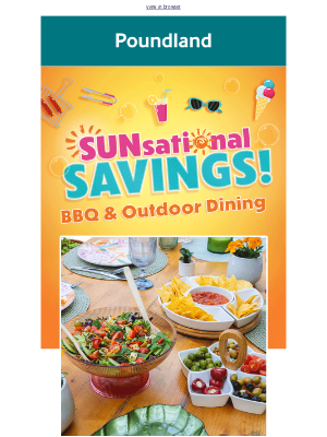 Poundshop - 🔥🌭 Time to plan a BBQ?