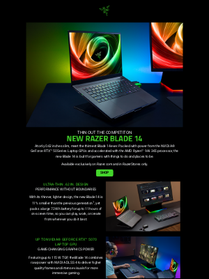 Razer - 💻 Just Dropped: New Razer Blade 14
