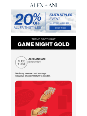 Alex and Ani - Open For Uno™ Reverse Card Energy 🔄