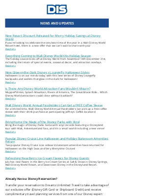 The DIS - News and Updates for 07/08/2025