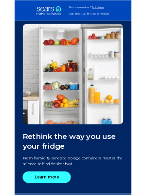 Sears - The facts behind fresher food