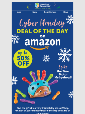 Learning Resources - Last Chance to Save for Cyber Monday on Amazon!