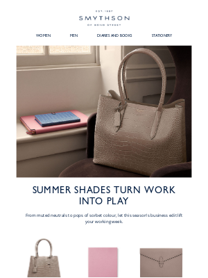 Smythson - Where work meets play