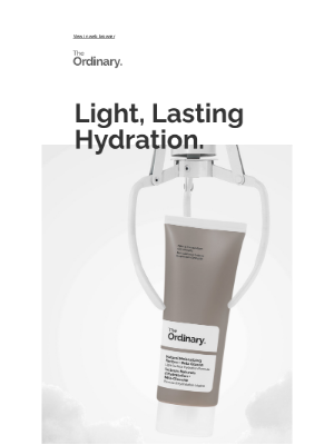 The Ordinary - New Product Alert: Natural Moisturizing Factors + Beta Glucan.