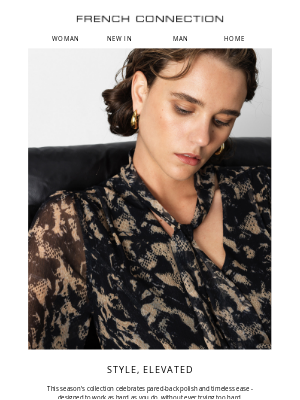 French Connection (United Kingdom) - Effortless elegance starts here
