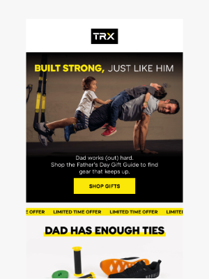TRX Training - What Do You Get a Man on the Move?