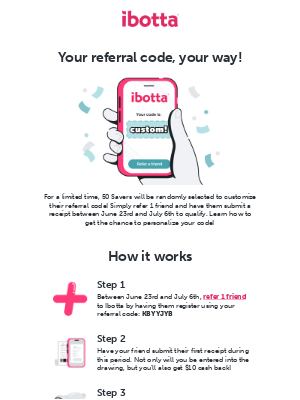 Ibotta - ✨ Big news: Customize your Ibotta referral code!