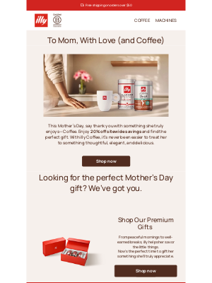 illy - Mother’s Day Savings: 20% Off Sitewide Ends Soon!
