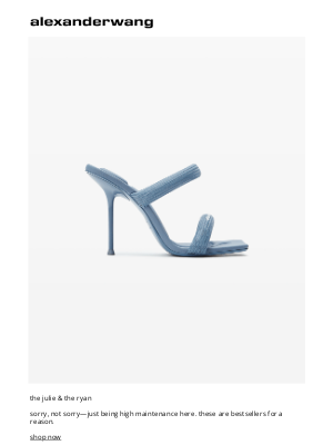 Alexander Wang - puff pieces for summer